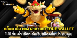 สล็อต เว็บ ตรง ฝาก ถอน true wallet ไม่มี ขั้น ต่ํา เลือกเล่นเว็บสล็อตที่เหมาะกับคุณ